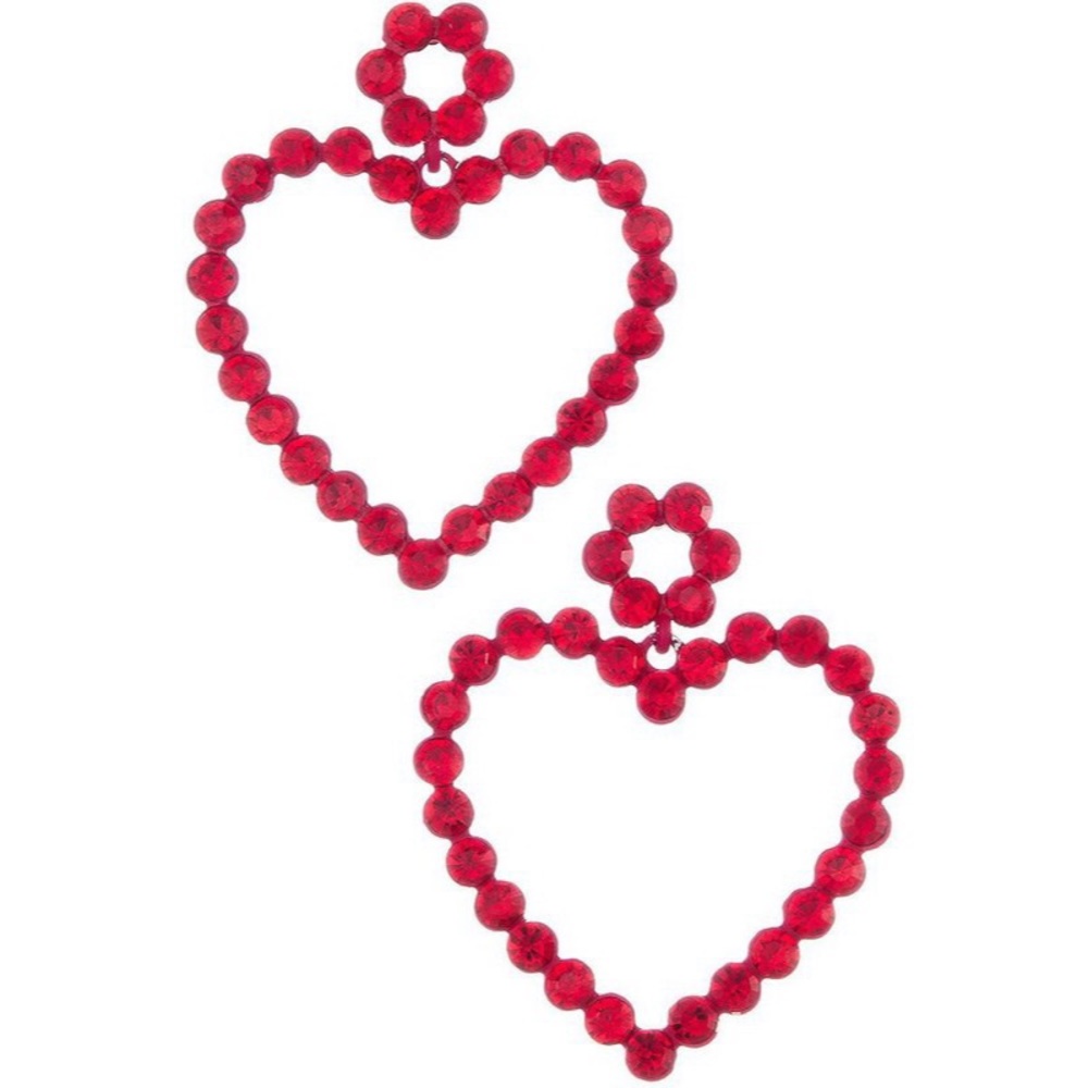 Valentines Day Heart Earrings